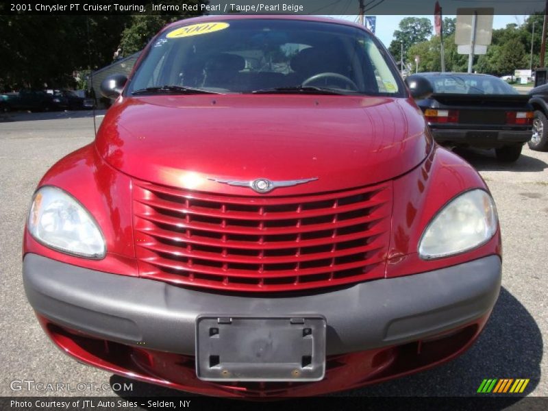 Inferno Red Pearl / Taupe/Pearl Beige 2001 Chrysler PT Cruiser Touring