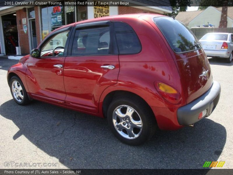 Inferno Red Pearl / Taupe/Pearl Beige 2001 Chrysler PT Cruiser Touring