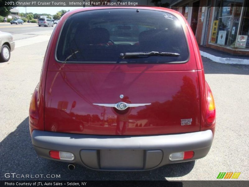 Inferno Red Pearl / Taupe/Pearl Beige 2001 Chrysler PT Cruiser Touring