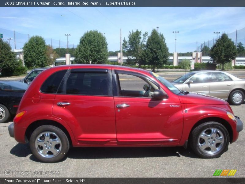 Inferno Red Pearl / Taupe/Pearl Beige 2001 Chrysler PT Cruiser Touring
