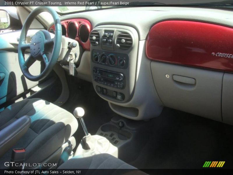Inferno Red Pearl / Taupe/Pearl Beige 2001 Chrysler PT Cruiser Touring
