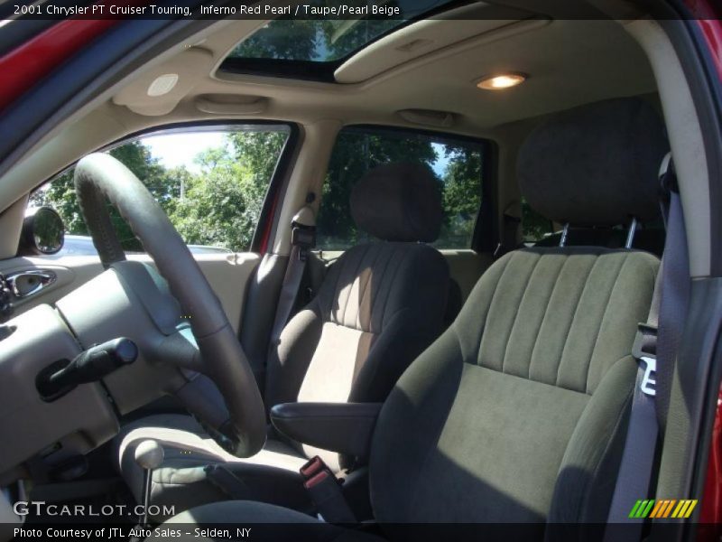 Inferno Red Pearl / Taupe/Pearl Beige 2001 Chrysler PT Cruiser Touring