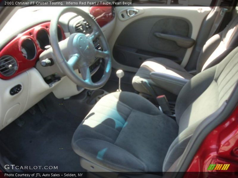Inferno Red Pearl / Taupe/Pearl Beige 2001 Chrysler PT Cruiser Touring