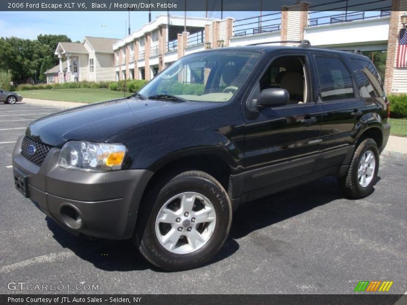 Black / Medium/Dark Pebble 2006 Ford Escape XLT V6