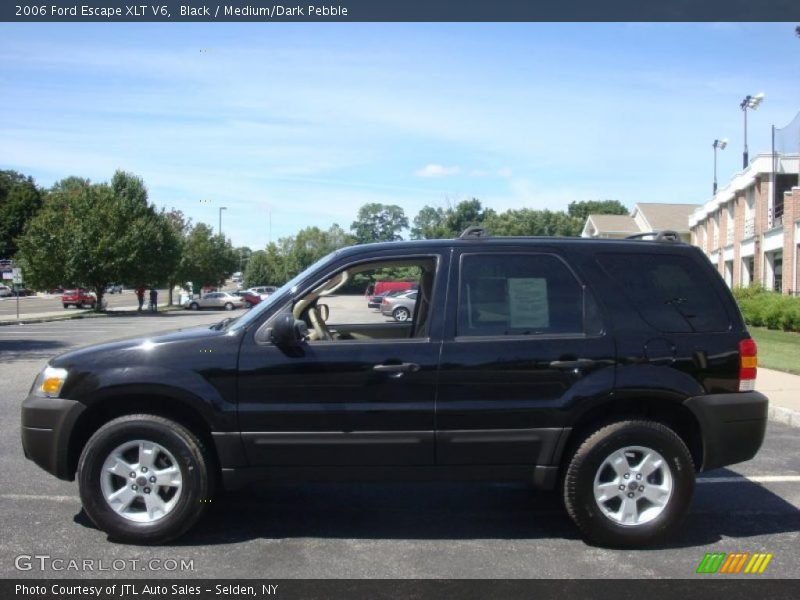 Black / Medium/Dark Pebble 2006 Ford Escape XLT V6