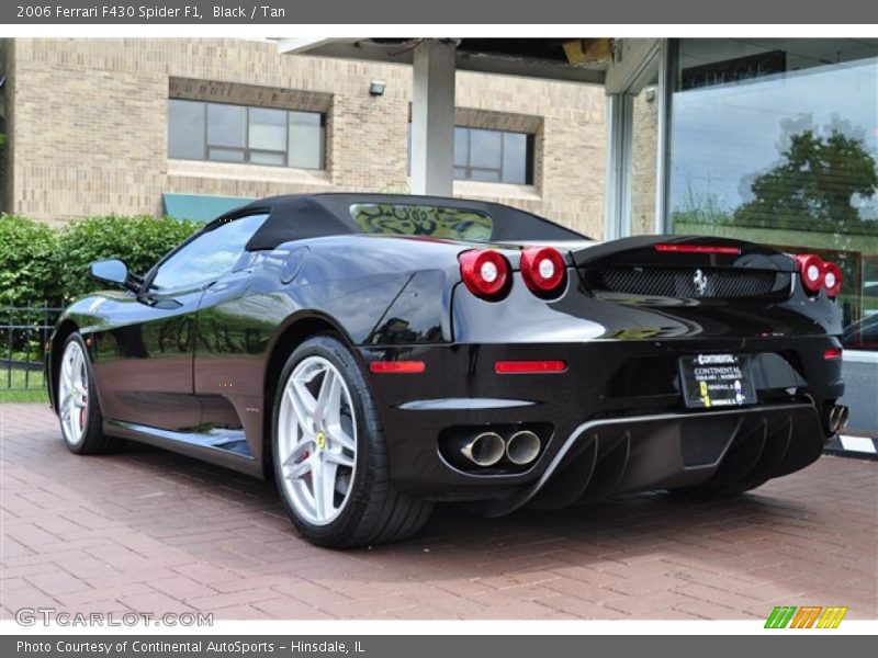Black / Tan 2006 Ferrari F430 Spider F1