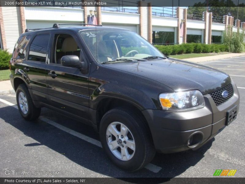 Black / Medium/Dark Pebble 2006 Ford Escape XLT V6