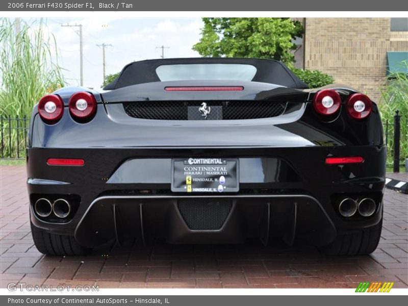 Black / Tan 2006 Ferrari F430 Spider F1