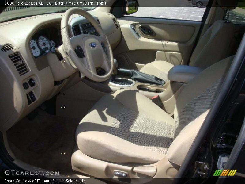 Black / Medium/Dark Pebble 2006 Ford Escape XLT V6