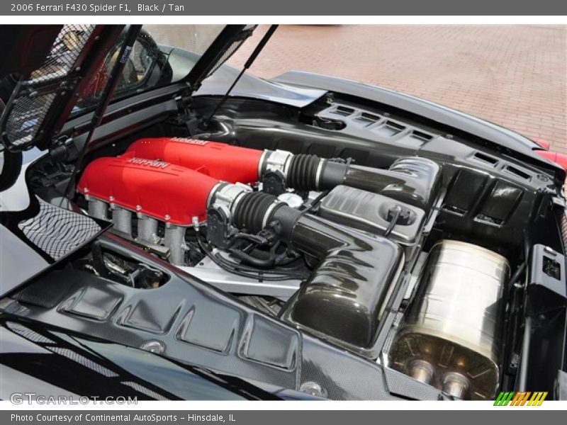 Black / Tan 2006 Ferrari F430 Spider F1