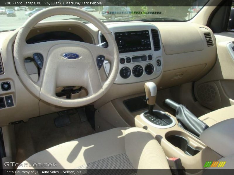 Black / Medium/Dark Pebble 2006 Ford Escape XLT V6