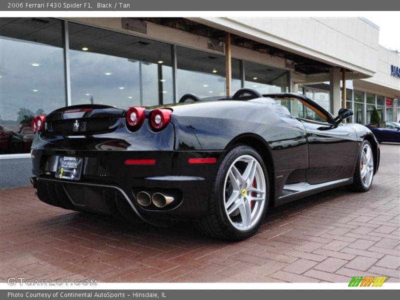 Black / Tan 2006 Ferrari F430 Spider F1