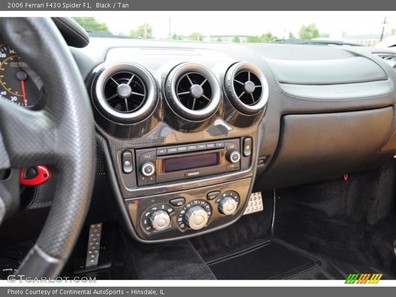 Black / Tan 2006 Ferrari F430 Spider F1