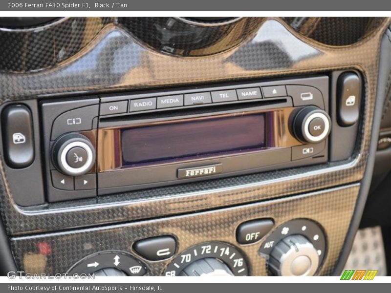 Black / Tan 2006 Ferrari F430 Spider F1