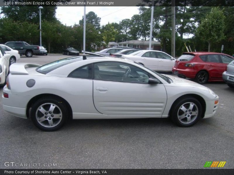 Dover White Pearl / Midnight 2003 Mitsubishi Eclipse GS Coupe