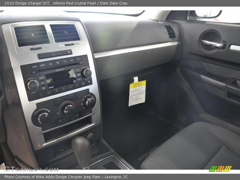 Inferno Red Crystal Pearl / Dark Slate Gray 2010 Dodge Charger SXT