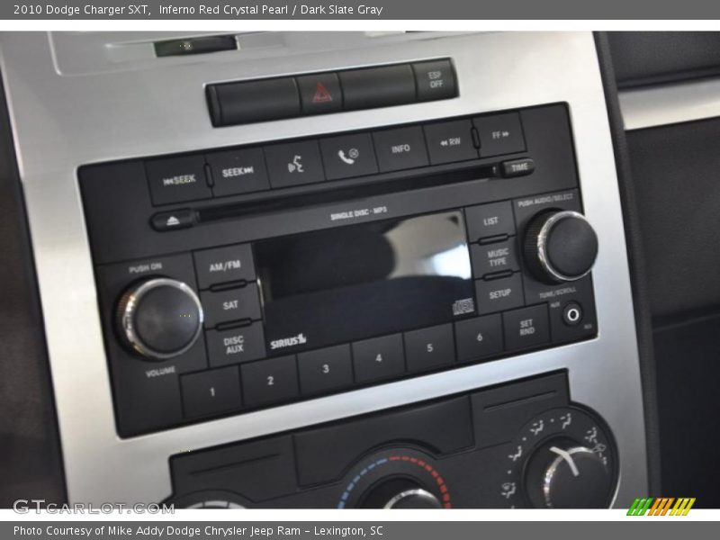 Inferno Red Crystal Pearl / Dark Slate Gray 2010 Dodge Charger SXT