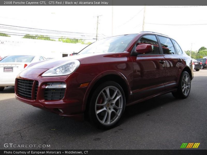 GTS Red / Black w/ Alcantara Seat Inlay 2008 Porsche Cayenne GTS