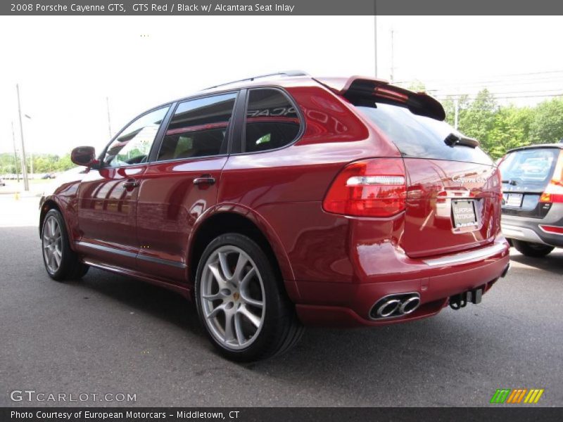 GTS Red / Black w/ Alcantara Seat Inlay 2008 Porsche Cayenne GTS