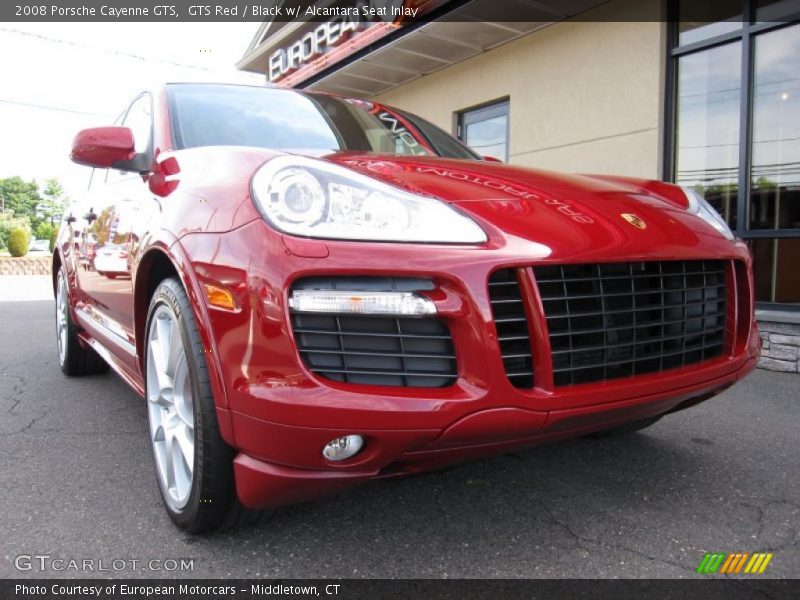 GTS Red / Black w/ Alcantara Seat Inlay 2008 Porsche Cayenne GTS