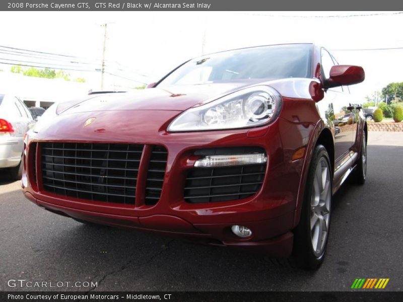 GTS Red / Black w/ Alcantara Seat Inlay 2008 Porsche Cayenne GTS