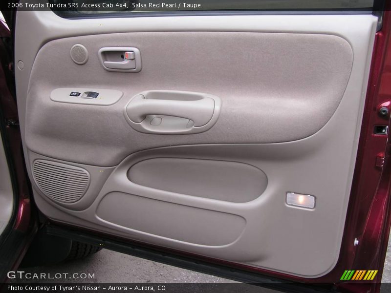 Salsa Red Pearl / Taupe 2006 Toyota Tundra SR5 Access Cab 4x4