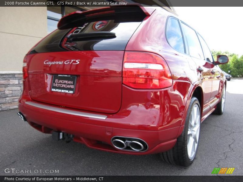 GTS Red / Black w/ Alcantara Seat Inlay 2008 Porsche Cayenne GTS