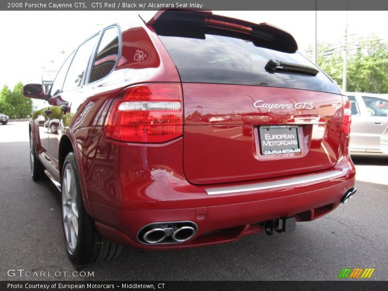 GTS Red / Black w/ Alcantara Seat Inlay 2008 Porsche Cayenne GTS