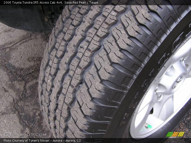 Salsa Red Pearl / Taupe 2006 Toyota Tundra SR5 Access Cab 4x4