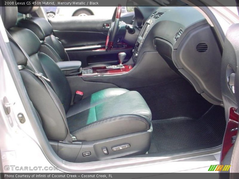 Mercury Metallic / Black 2008 Lexus GS 450h Hybrid