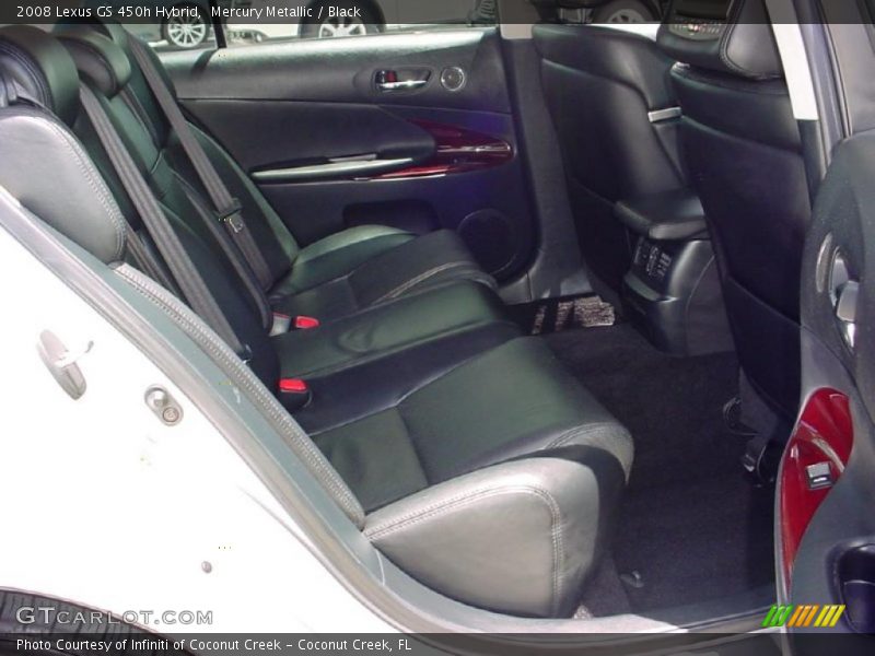 Mercury Metallic / Black 2008 Lexus GS 450h Hybrid