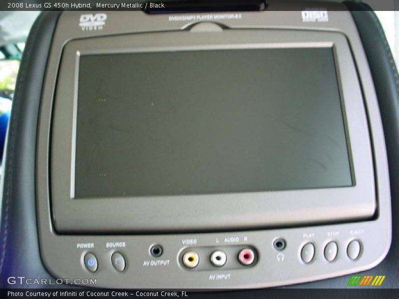 Mercury Metallic / Black 2008 Lexus GS 450h Hybrid