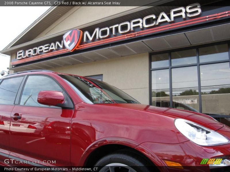 GTS Red / Black w/ Alcantara Seat Inlay 2008 Porsche Cayenne GTS