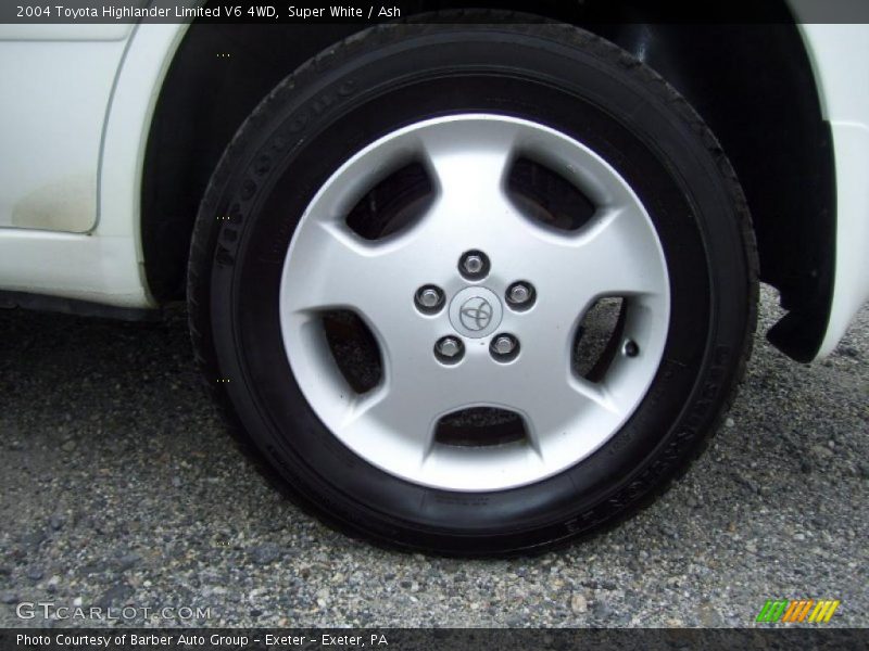 Super White / Ash 2004 Toyota Highlander Limited V6 4WD