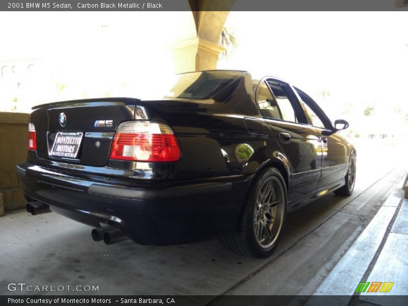 Carbon Black Metallic / Black 2001 BMW M5 Sedan