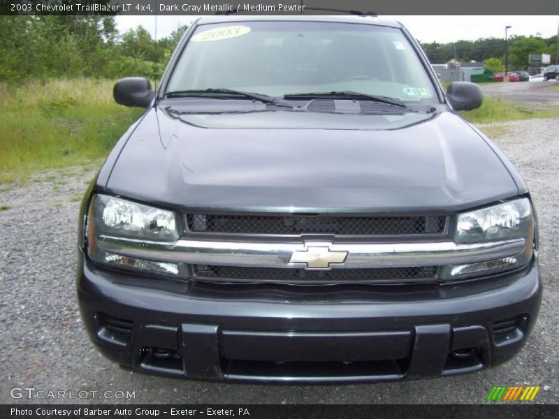 Dark Gray Metallic / Medium Pewter 2003 Chevrolet TrailBlazer LT 4x4