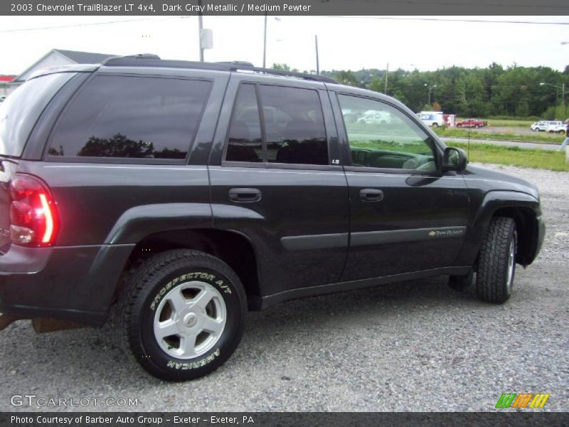 Dark Gray Metallic / Medium Pewter 2003 Chevrolet TrailBlazer LT 4x4