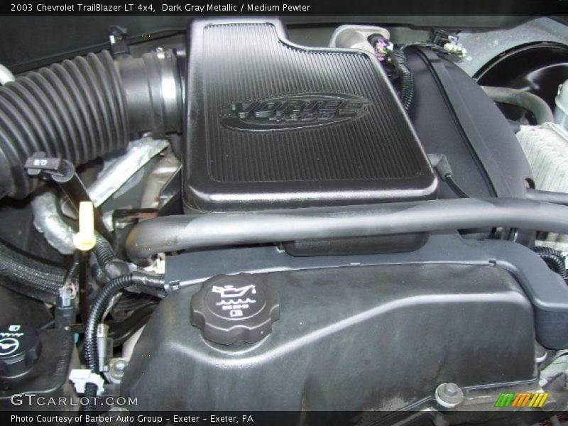 Dark Gray Metallic / Medium Pewter 2003 Chevrolet TrailBlazer LT 4x4