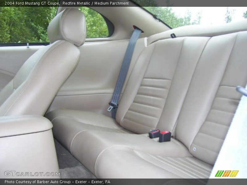 Redfire Metallic / Medium Parchment 2004 Ford Mustang GT Coupe