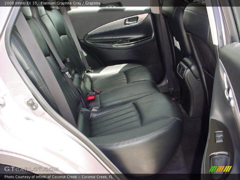 Platinum Graphite Gray / Graphite 2008 Infiniti EX 35