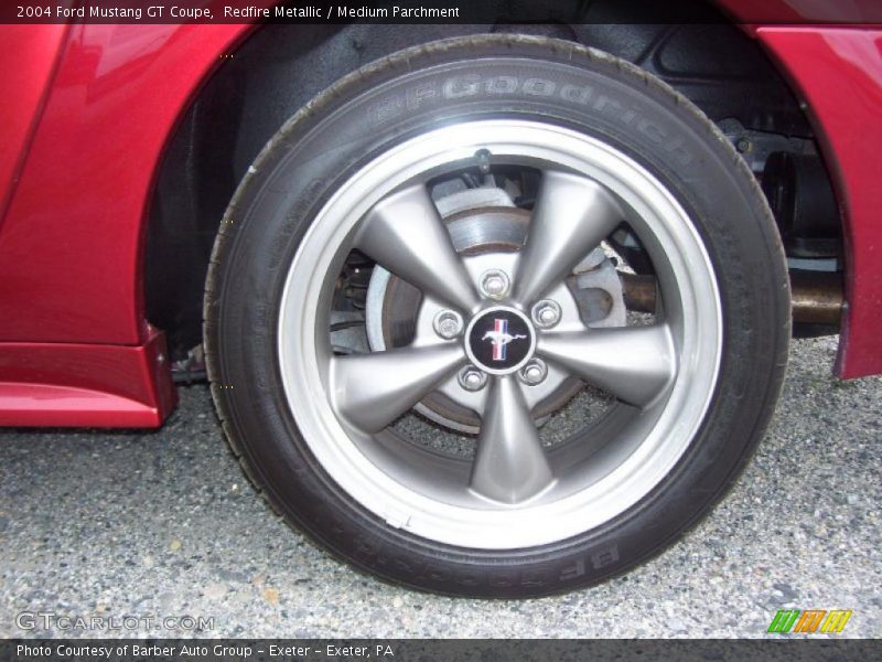 Redfire Metallic / Medium Parchment 2004 Ford Mustang GT Coupe