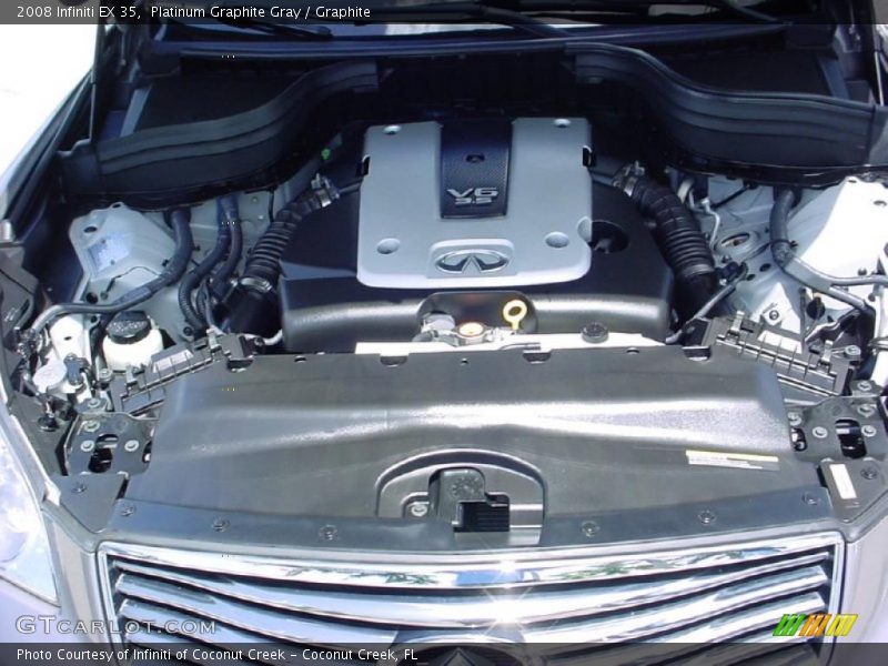 Platinum Graphite Gray / Graphite 2008 Infiniti EX 35