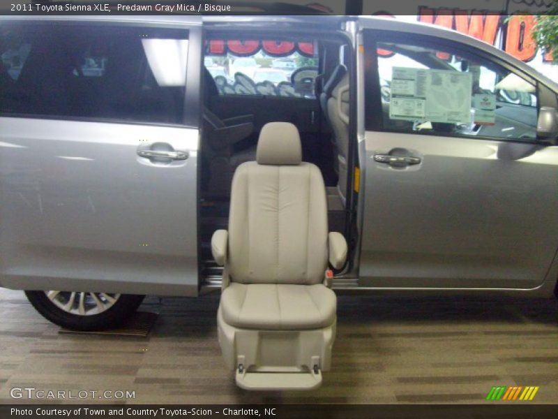 Predawn Gray Mica / Bisque 2011 Toyota Sienna XLE