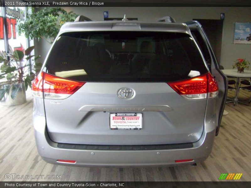Predawn Gray Mica / Bisque 2011 Toyota Sienna XLE