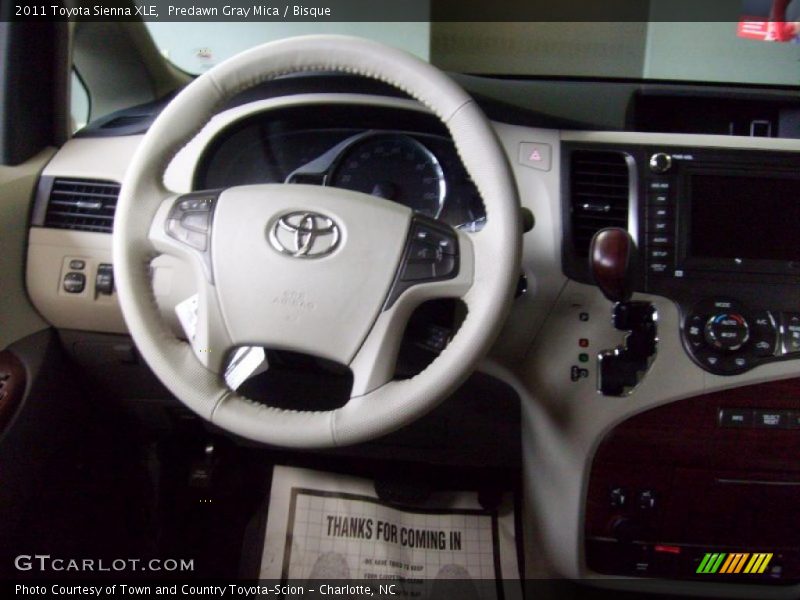 Predawn Gray Mica / Bisque 2011 Toyota Sienna XLE