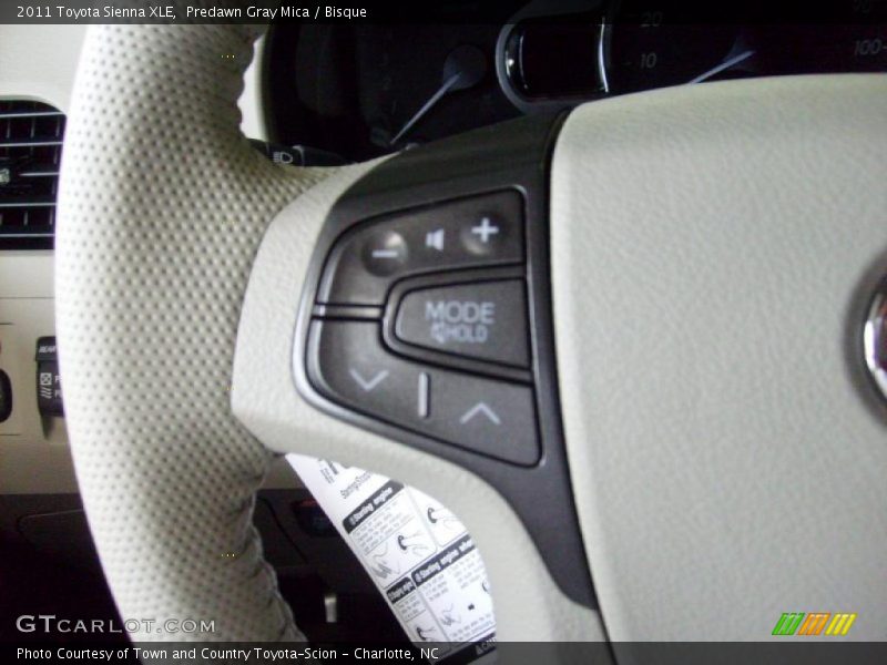 Predawn Gray Mica / Bisque 2011 Toyota Sienna XLE