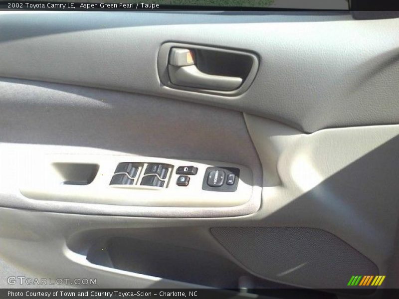 Aspen Green Pearl / Taupe 2002 Toyota Camry LE