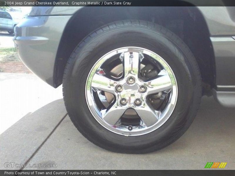 Graphite Metallic / Dark Slate Gray 2004 Jeep Grand Cherokee Overland
