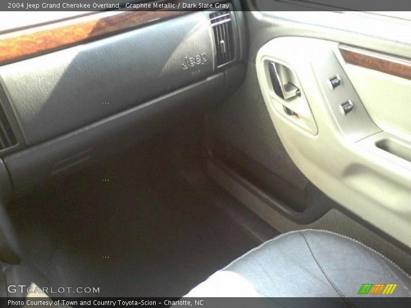 Graphite Metallic / Dark Slate Gray 2004 Jeep Grand Cherokee Overland