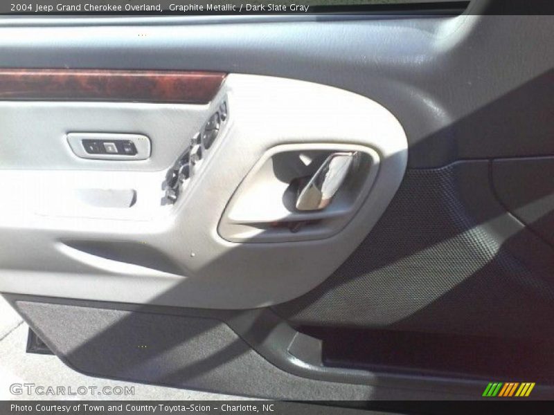 Graphite Metallic / Dark Slate Gray 2004 Jeep Grand Cherokee Overland